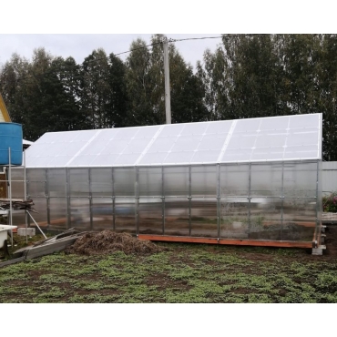 Теплица Двускатная 40х20+20х20 - ширина 3.5 м в Ульяновске